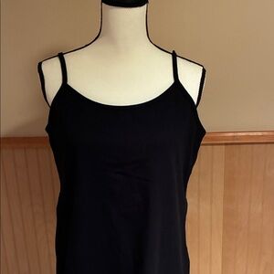 Torrid Black Camisole with Spaghetti Straps